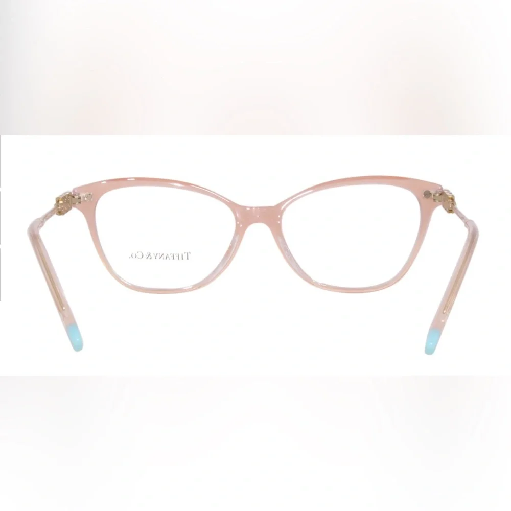 Tiffany & Co.  Eyeglasses Women's Milky Pink Gradient Full Rim 54 16 140